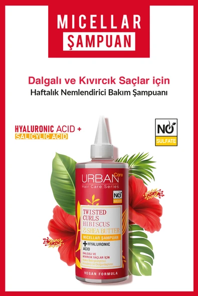 URBAN TWISTED CURLS SAÇ ŞAMPUAN 340ML - Resim 4