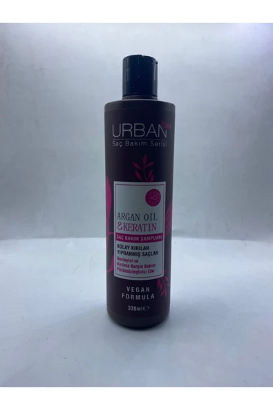 URBAN ŞAMPUAN ARGAN-KERATİN 330ML - Resim 2