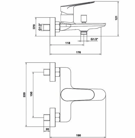AR Fast 102102529 Banyo Bataryası - Resim 2