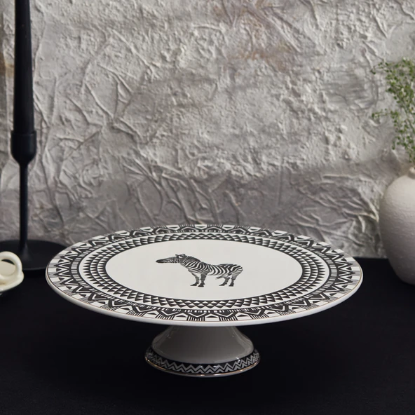 Karaca Silk Road Ayaklı Kek Standı 40 cm ürün görseli 1