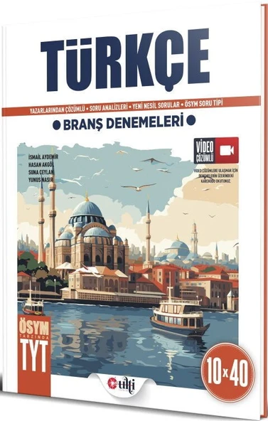TYT Türkçe 10 x 40 Branş Denemeleri Ulti Yayınları ürün görseli 1