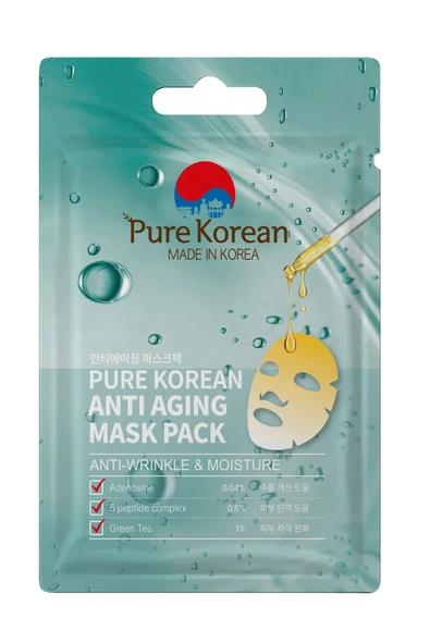 Pure Korean Anti-Aging Maske 1 Adet ürün görseli 1