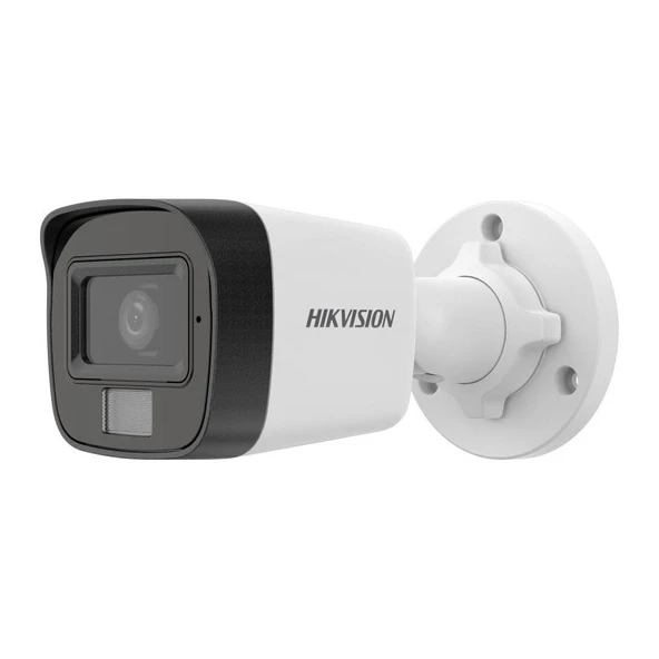 Hikvision  DS-2CD1021G2-LIUF 2Mp 2.8mm Dual Light Mikrofonlu Bullet IP Kamera ürün görseli 1