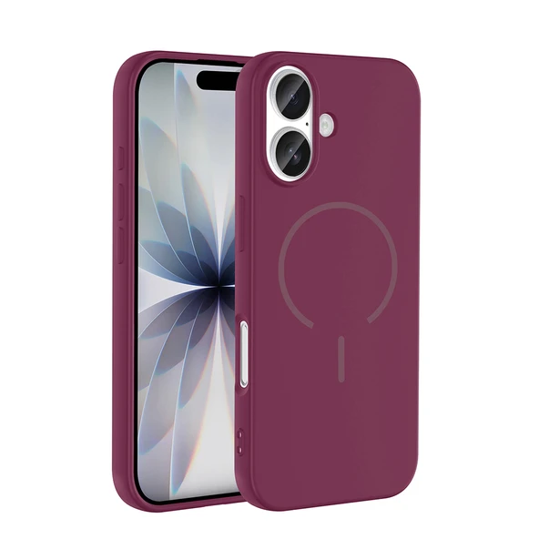 Apple iPhone 17 Kılıf M-safe Şarj Özellikli Zore Meta Kapak ürün görseli 1