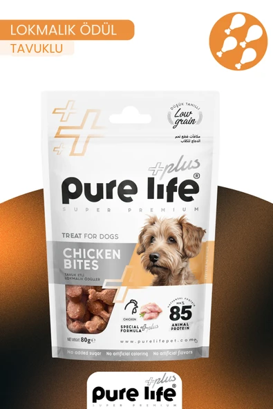 PureLife Plus Tavuklu Köpek Ödül Maması 80 GR ürün görseli 1