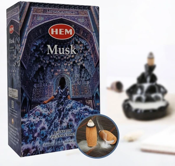 Hem Konik Tütsü Musk 1 Paket 10 Adet ürün görseli 1