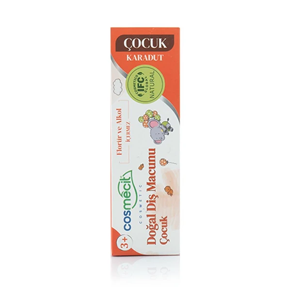 Cosmecit Doğal Çocuk Diş Macunu 90 Gr ürün görseli 1