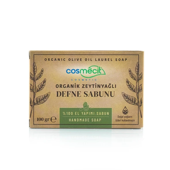 Cosmecit Organik Zeytinyağlı Defne Sabunu 100 Gr ürün görseli 1