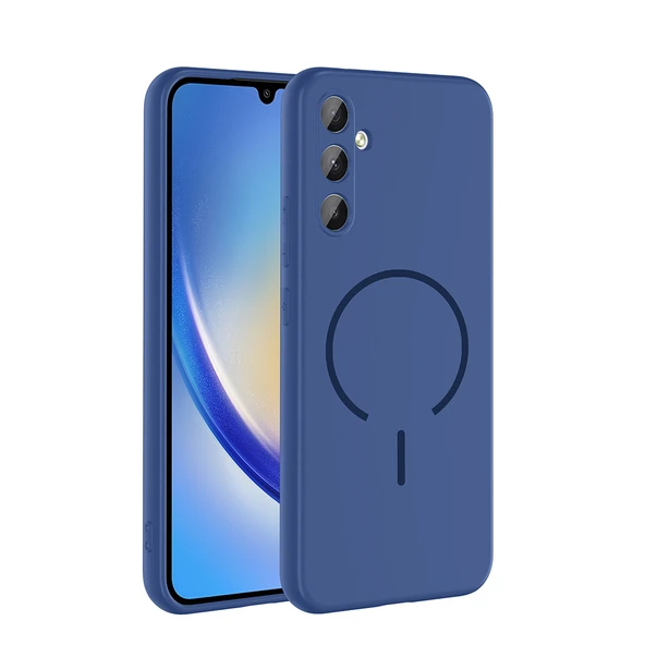 Galaxy A34 Kılıf M-safe Şarj Özellikli Zore Meta Kapak ürün görseli 1