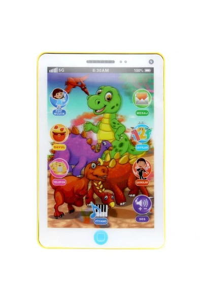 Tıfıl Toys Eğitici ve Öğretici Pilli Eğlenceli Tablet 1+ Yaş Üzeri Çocuklar İçin ürün görseli 1