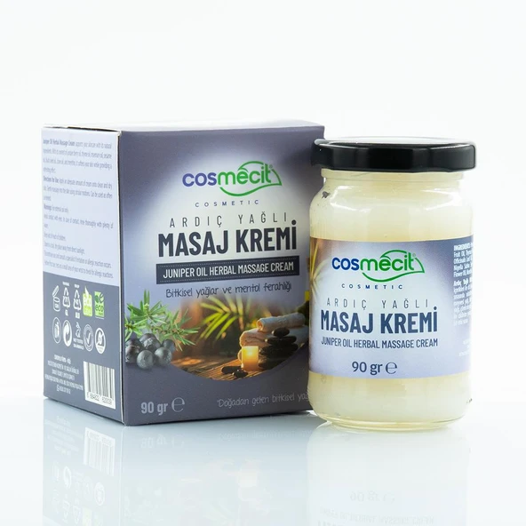 Cosmecit Ardıç Yağlı Masaj Kremi 90 Gr - Resim 4