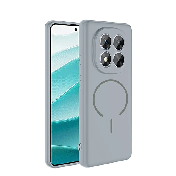 Xiaomi Redmi Note 14 Pro 4G Kılıf M-safe Şarj Özellikli Zore Meta Kapak ürün görseli 1