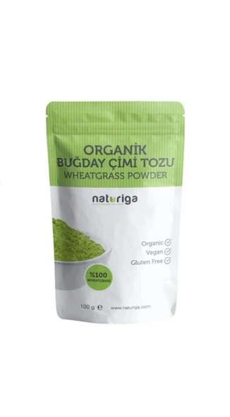 Naturiga Organik Buğday Çimi Tozu 100 gr ürün görseli 1