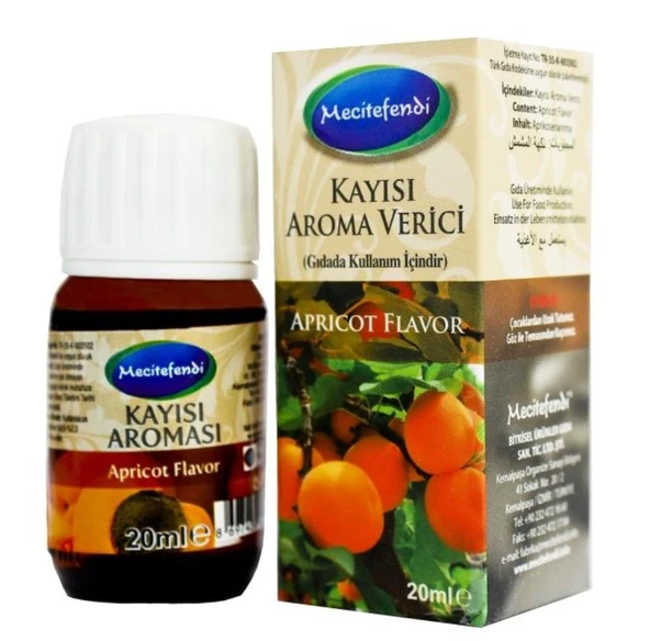 Mecitefendi Kayısı Aroması 20 Ml ürün görseli 1