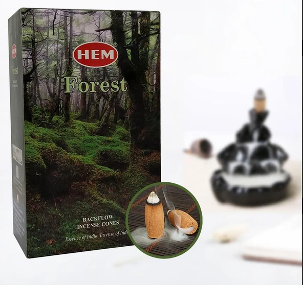 Hem Konik Geri Akis Tütsü Forest 1 Paket 10 Adet ürün görseli 1