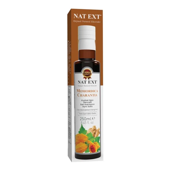 Nat Ext Kudret Narı Zencefil Sarı Kantaron Aynısefa Sıvı Ekstrakt Karışımı 250 Ml ürün görseli 1