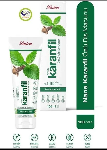 Balen Nane Karanfil Özlü Diş Macunu 100 Ml ürün görseli 1
