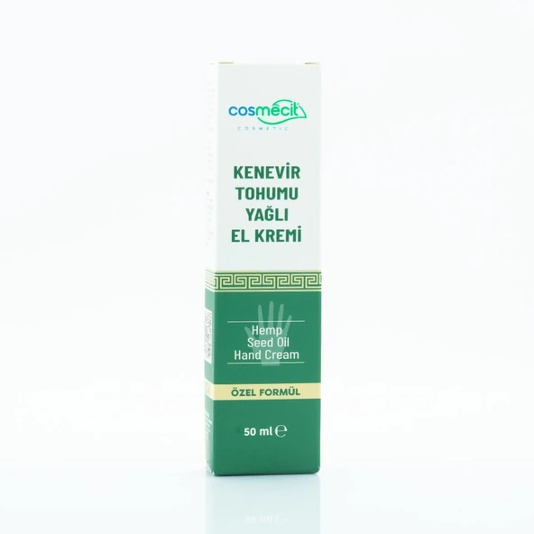Cosmecit Kenevir Tohumu Yağlı El Kremi 50 Ml ürün görseli 1