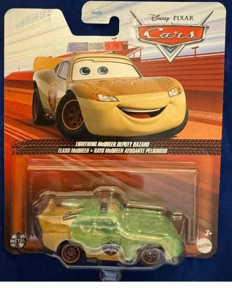Koleksiyonluk Disney Pixar Cars Lightning McQueen Deputy Hazard ürün görseli 1