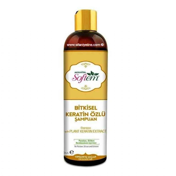 Softem Bitkisel Keratin Özlü Şampuanı 400 ml ürün görseli 1