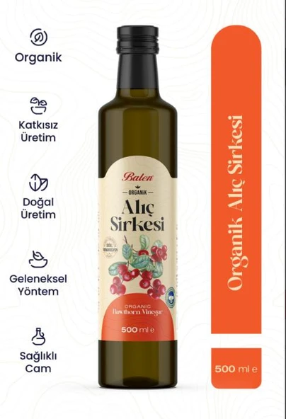 Balen Organik Alıç Sirkesi 500 Ml ürün görseli 1