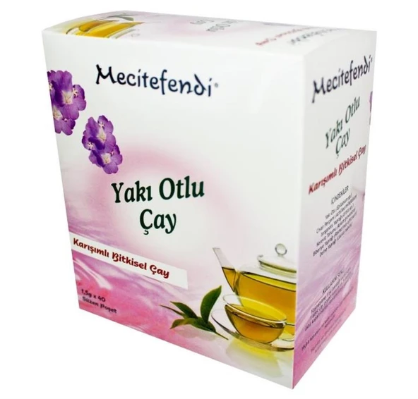 Mecitefendi Yakı Otlu Çay Süzen Poşet 40'Lı ürün görseli 1