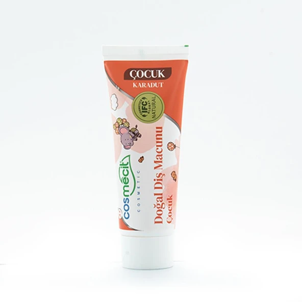 Cosmecit Doğal Çocuk Diş Macunu 90 Gr - Resim 5
