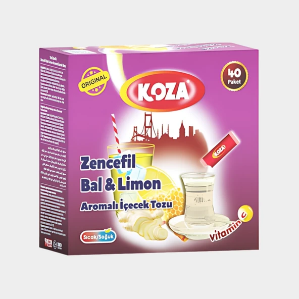 Tek Içimlik Zencefil-bal-limon Aro. Içecek Tozu (40 STİCK) ürün görseli 1