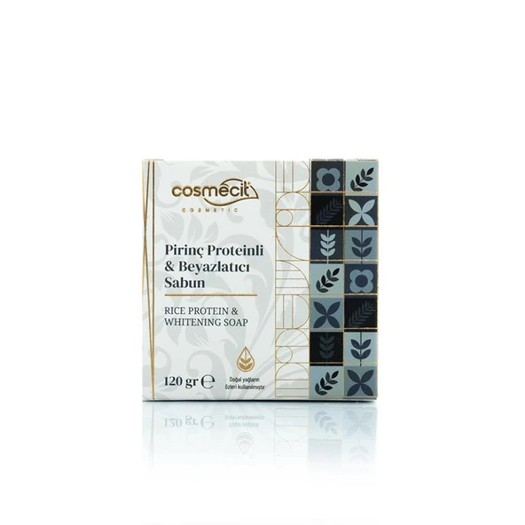 Cosmecit Pirinç Proteinli Beyazlatıcı Sabun 120 Gr ürün görseli 1