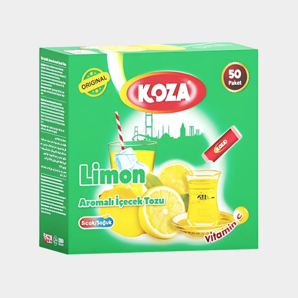 Tek İçimlik Limon Aro. İçecek Tozu (50 STİCK) ürün görseli 1
