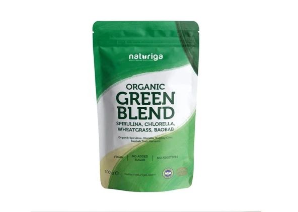 Naturiga Organik Yeşil Karışımı 100 gr ürün görseli 1