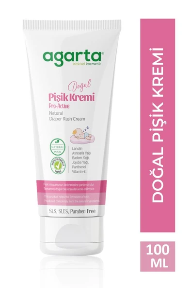 Agarta Doğal Bebek Bakım Pişik Kremi 100 Ml ürün görseli 1
