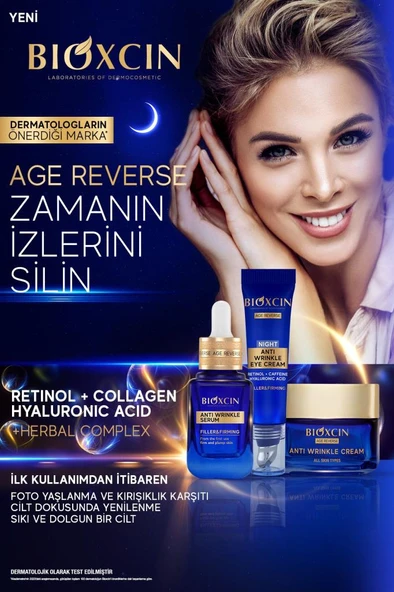 Bioxcin Age Reverse Kırışıklık Karşıtı Serum 30 ml - Resim 3