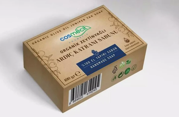 Cosmecit Organik Ardıç Katranı Sabun 100 Gr ürün görseli 1