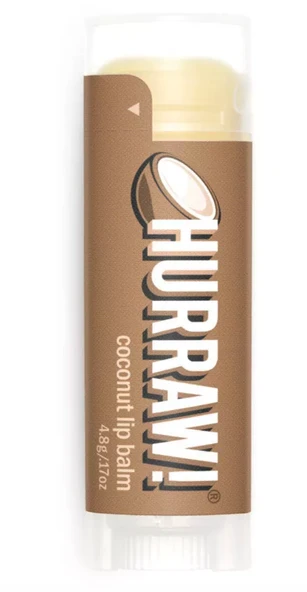 Hurraw Lip Balm Coconut 4.8g Stick ürün görseli 1