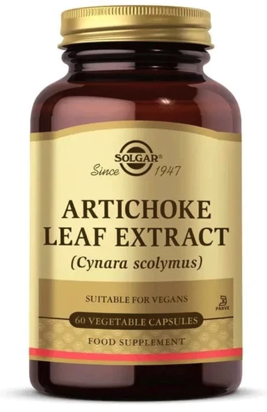 Solgar Artichoke Leaf Extract 60 Kapsül ürün görseli 1