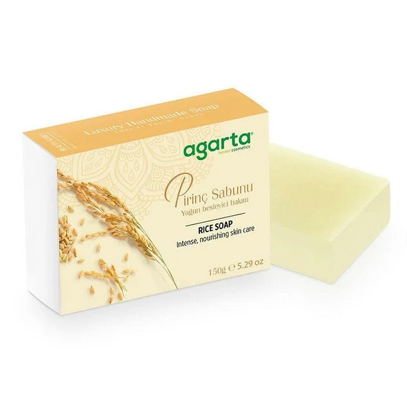 Agarta Doğal Pirinç Sabunu 150 Gr ürün görseli 1
