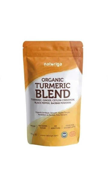 Naturiga Organik Zerdeçal Karışımı 75 gr ürün görseli 1
