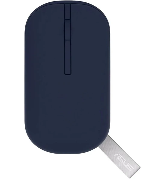 Asus Marshmallow MD100 Kablosuz Bluetooth Mouse Mavi&Lacivert 90XB07A0-BMU000 ürün görseli 1