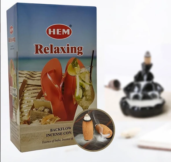 Hem Konik Geri Akış  Tütsü Antistress 1 Paket 10 Adet ürün görseli 1