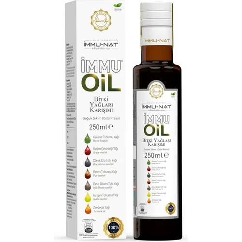 İmmunat İmmu Oil Karışım Yağı 250 ml İmmu-Nat ürün görseli 1