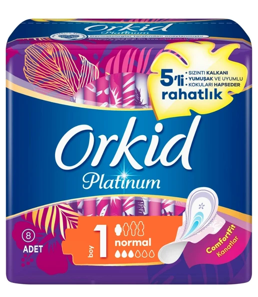 Orkid Platinum Ultra Normal 8li ürün görseli 1