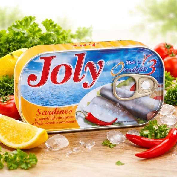 JOLY OMEGA 3 SARDALYA 125 GR ürün görseli 1