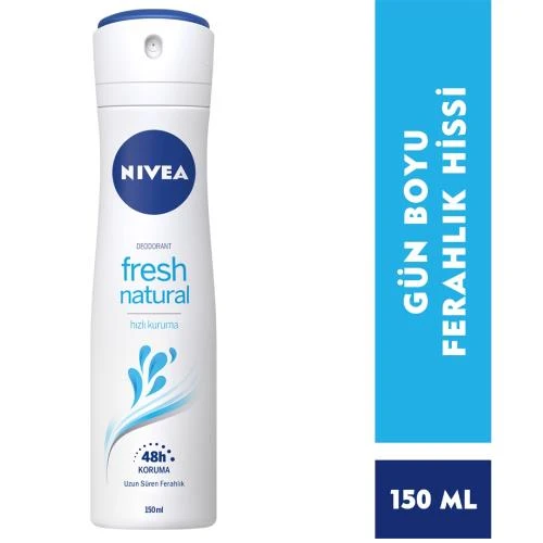Nivea Fresh Natural Kadın Deodorant 150 Ml ürün görseli 1