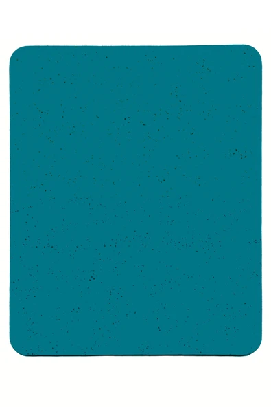 usin Turkuaz Kum Desen Düz Tip Kaymaz Taban Optik Bilgisayar Notebook Mouse Pad MausePed 17,5x21,5cm ürün görseli 1