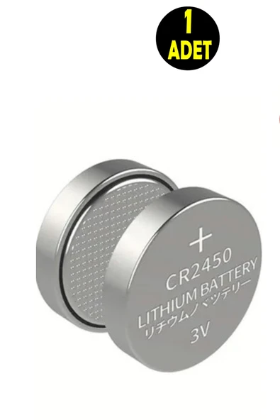 usin 1 ADET 3 VOLT DL 2450 CR2450 Lityum Düğme Para Pil  CR 2450 ürün görseli 1