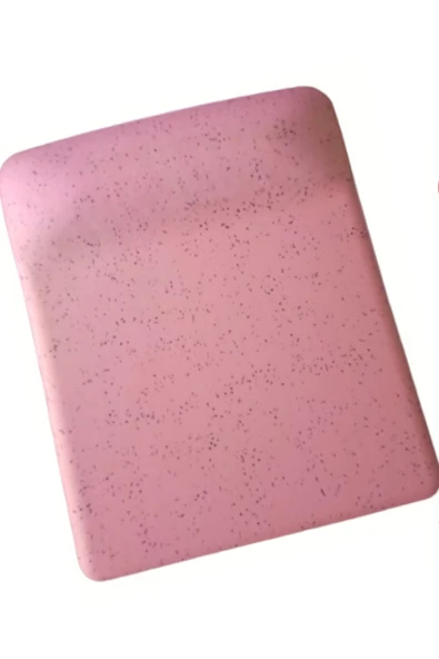 usin Pembe Kum Desen Bilek Destekli Kaymaz Taban Bilgisayar Notebook Mouse Pad - Bileklikli Maus Ped ürün görseli 1