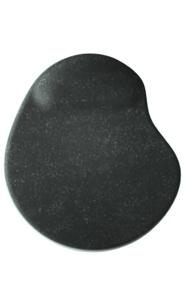 usin Oval Siyah Kum Desen Bilek Destekli Kaymaz Taban Bilgisayar Notebook Mouse Pad - Bileklikli Mauspad ürün görseli 1