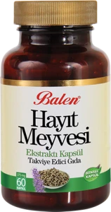 Balen Hayıt Meyvesi Ekstraktı 375 mg 60 kapsül ürün görseli 1