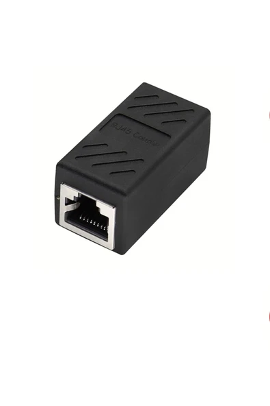 usin A Kalite Rj45 Cat5 Cat6 Cat7  Ethernet Internet Kablosu Uzatıcısı Dişi Dişi Birleştirici Ara Aparat ürün görseli 1
